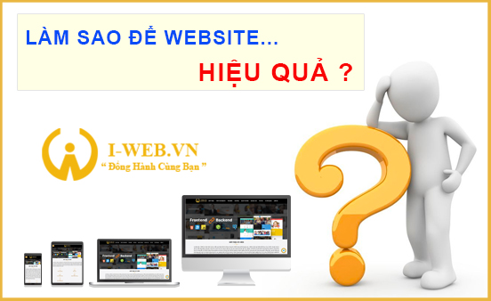 Làm sao để website hiệu quả