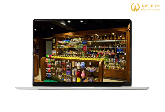 THIẾT KẾ WEBSITE BÁN ĐỒ LƯU NIỆM
