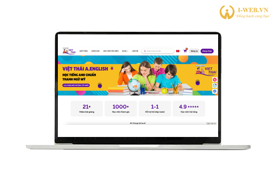 THIẾT KẾ WEB BÁN KHOÁ HỌC