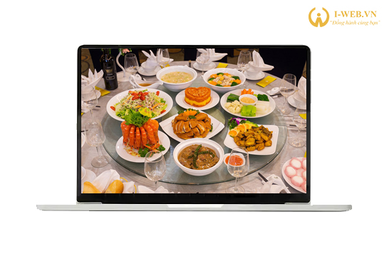 THIẾT KẾ WEBSITE DỊCH VỤ NẤU TIỆC