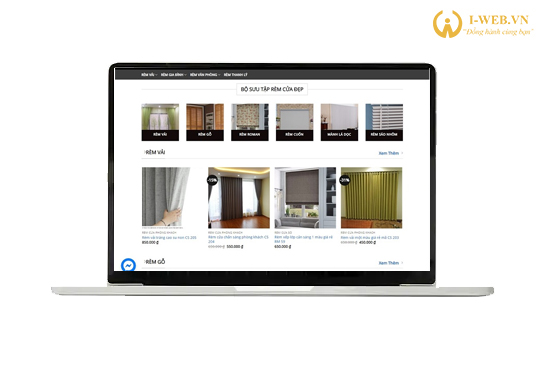 THIẾT KẾ WEB RÈM CỬA