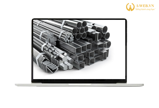 THIẾT KẾ WEB SẮT THÉP