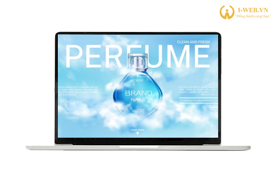 THIẾT KẾ WEBSITE NƯỚC HOA