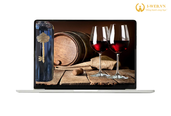 THIẾT KẾ WEBSITE RƯỢU VANG