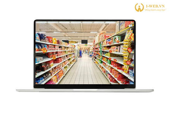 THIẾT KẾ WEBSITE SIÊU THỊ