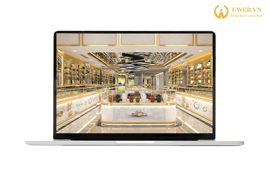 THIẾT KẾ WEBSITE TIỆM VÀNG