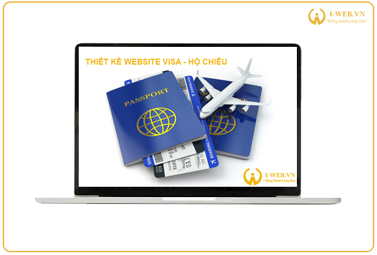 Thiết kế website dịch vụ Visa - Hộ Chiếu