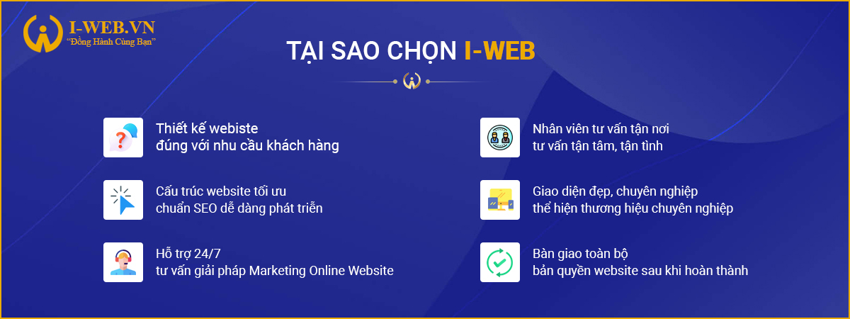 thiết kế web nội thất tại iweb