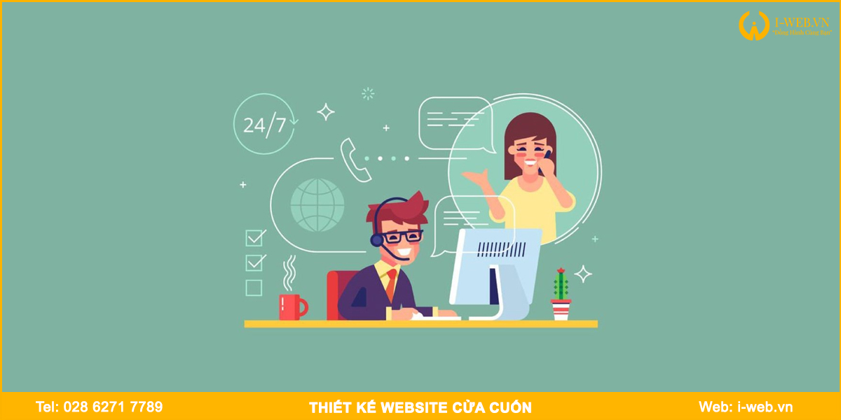 Bảng giá thiết kế web cửa cuốn theo yêu cầu