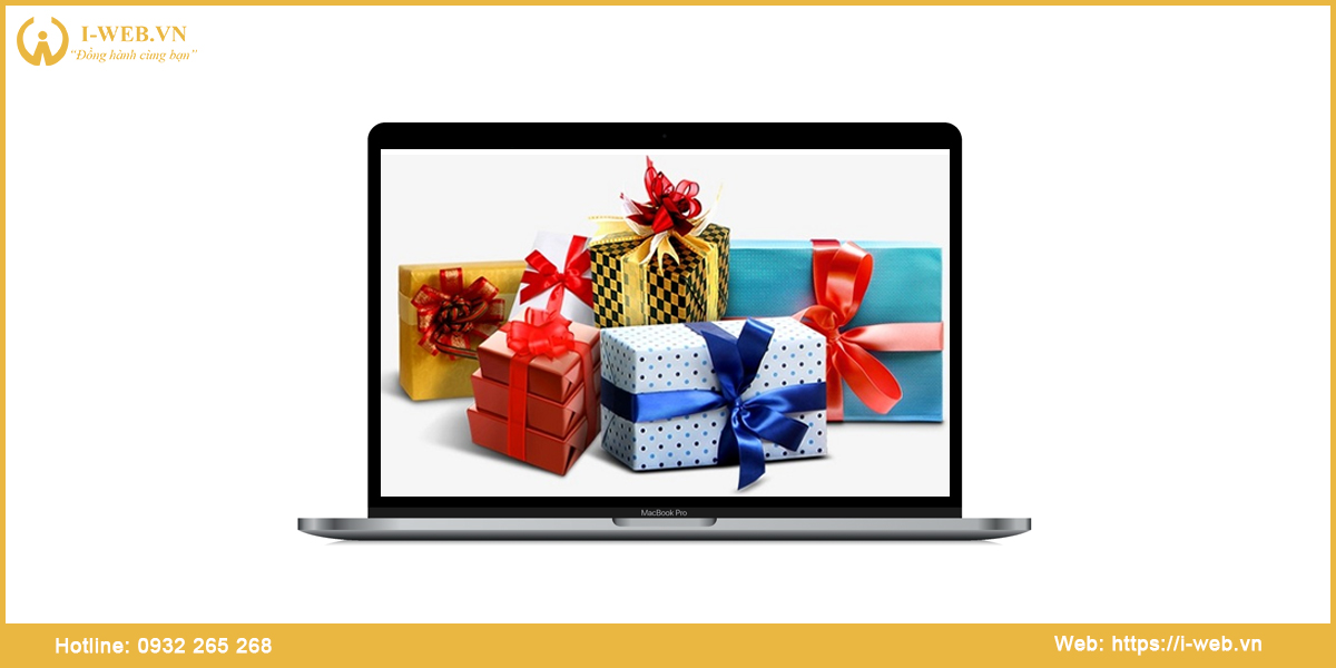 Chi phí thiết kế web quà tặng