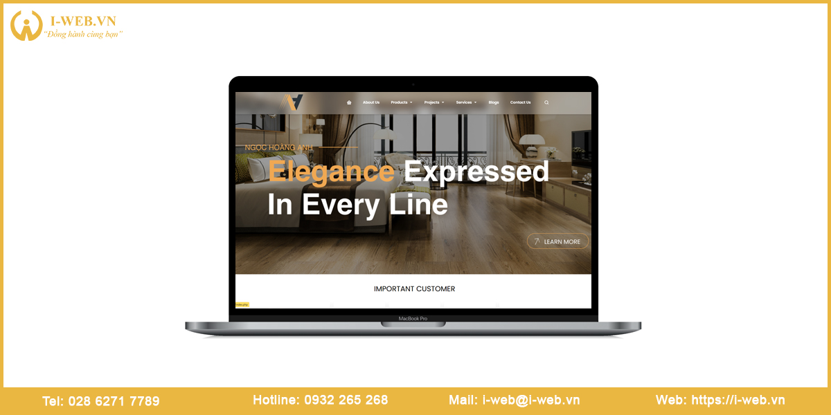 Chăm sóc web ngọc hoàng anh