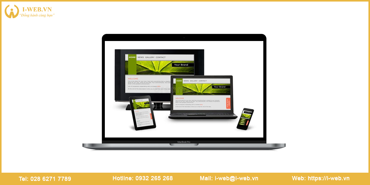 Dịch vụ cho thuê website tại I-WEB