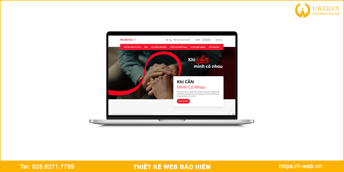 Dịch vụ thiết kế web bảo hiểm