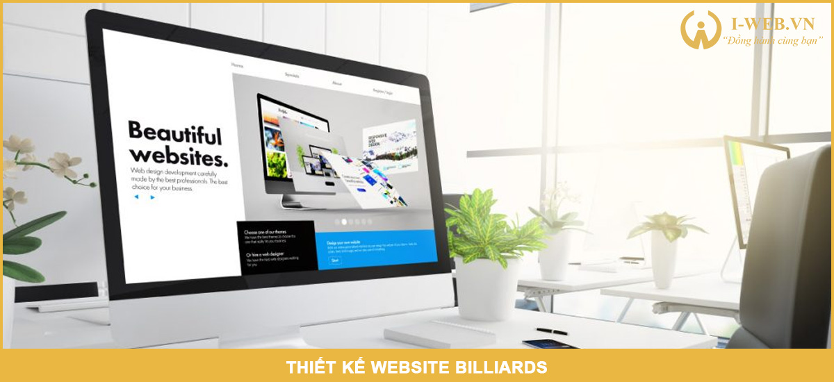 Dịch vụ thiết kế web billiards