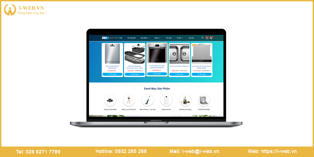 Dịch vụ thiết kế web Hà Nội