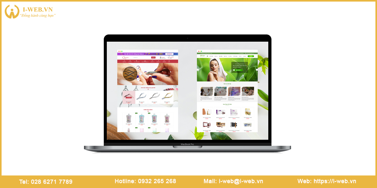 Dịch vụ thiết kế website spa