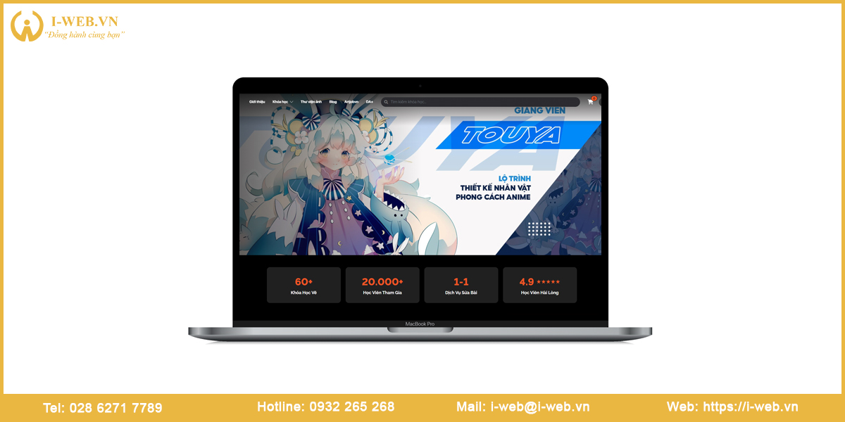 Dịch vụ thiết kế website Tp.HCM