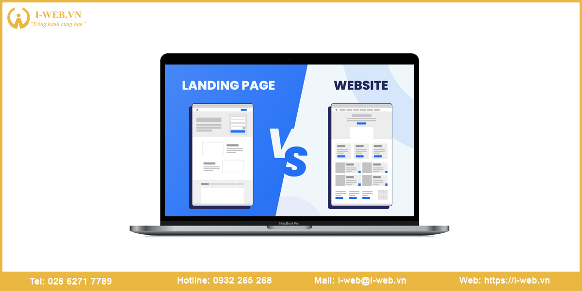 Doanh nghiệp nên chọn landing page hay web