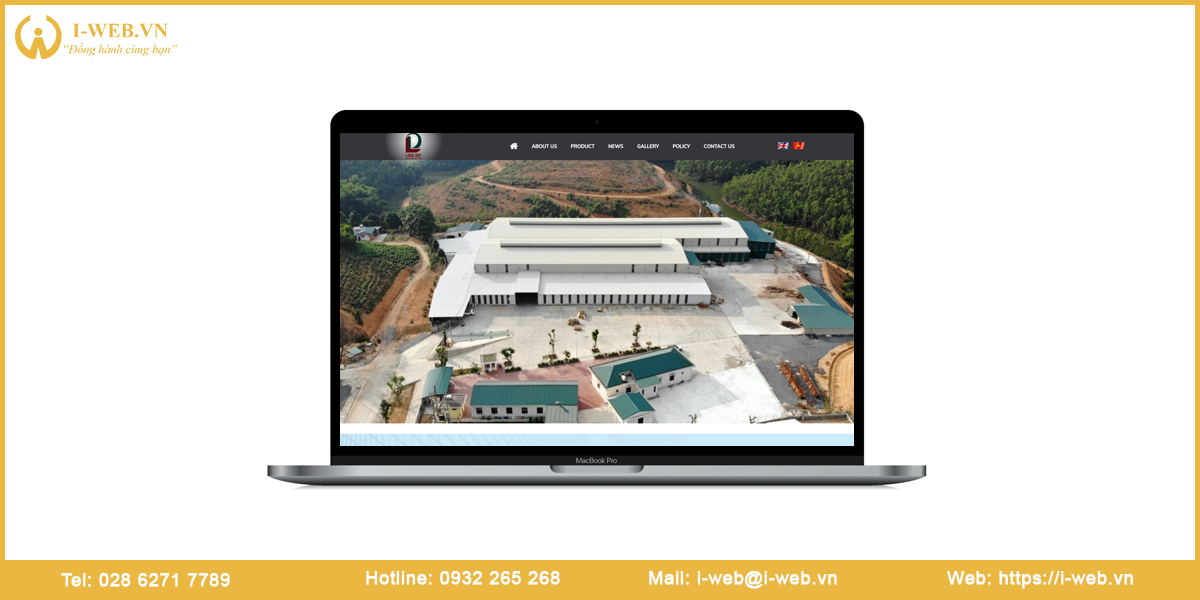 Dự án thiết kế web Long Đạt