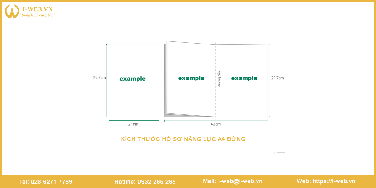 Kích thước hồ sơ năng lực