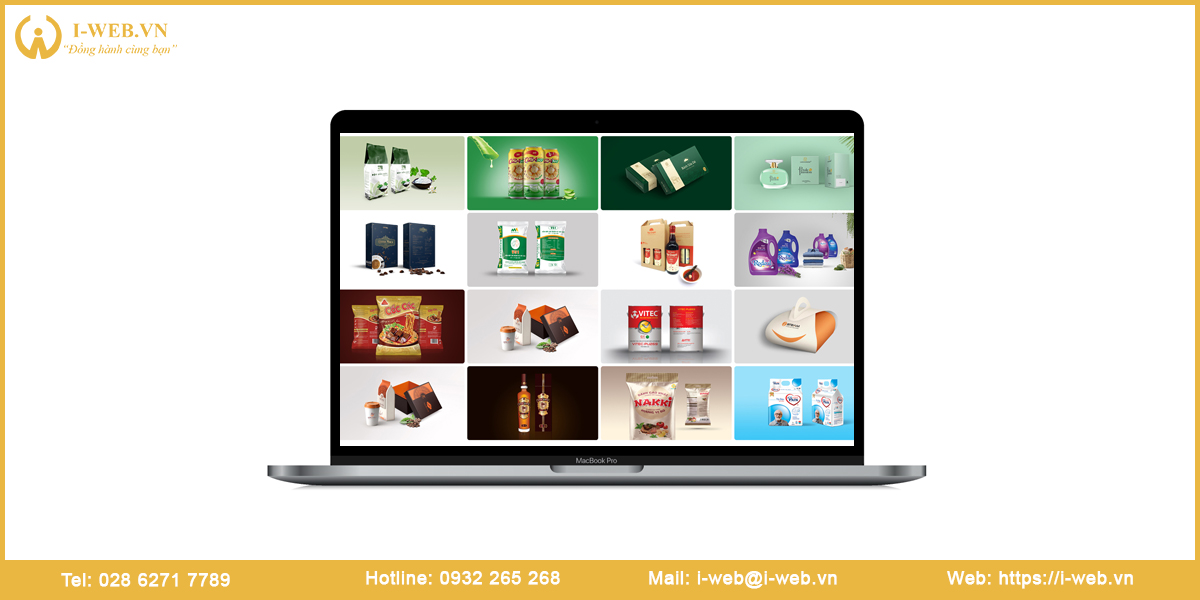 Lợi ích thiết kế web bao bì