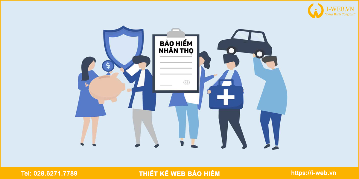 Lợi ích thiết kế web bảo hiểm