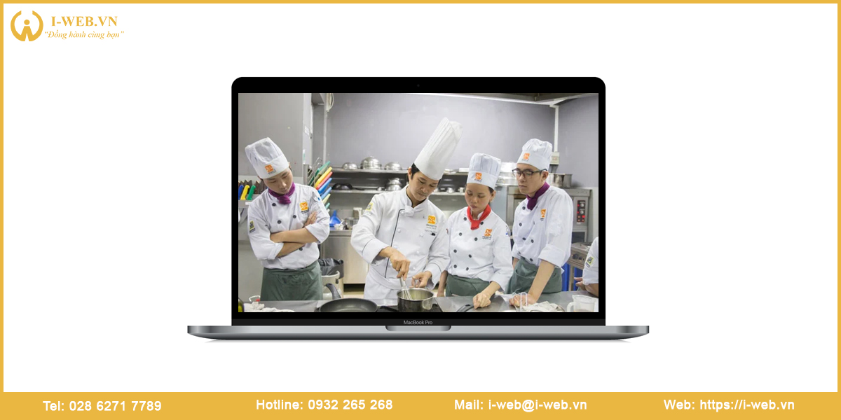 Lợi ích thiết kế website dạy nấu ăn