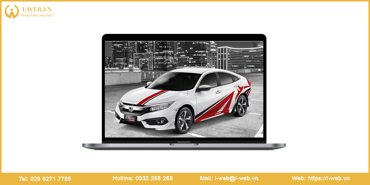 Lợi ích thiết kế web decal xe