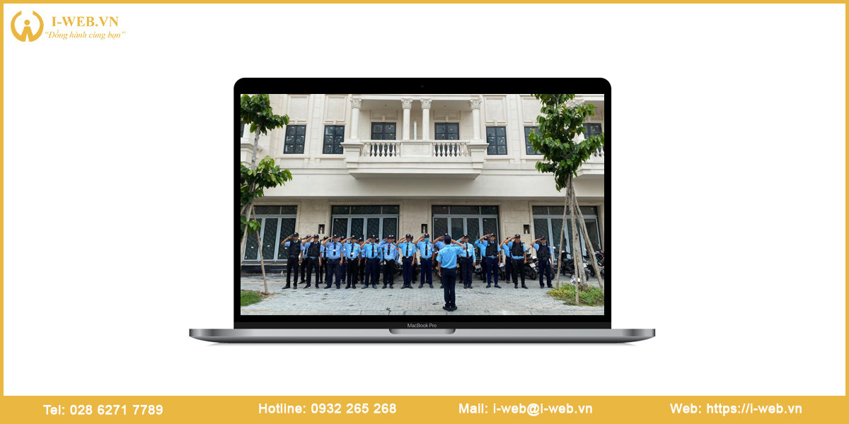 Lợi ích thiết kế website dịch vụ bảo vệ