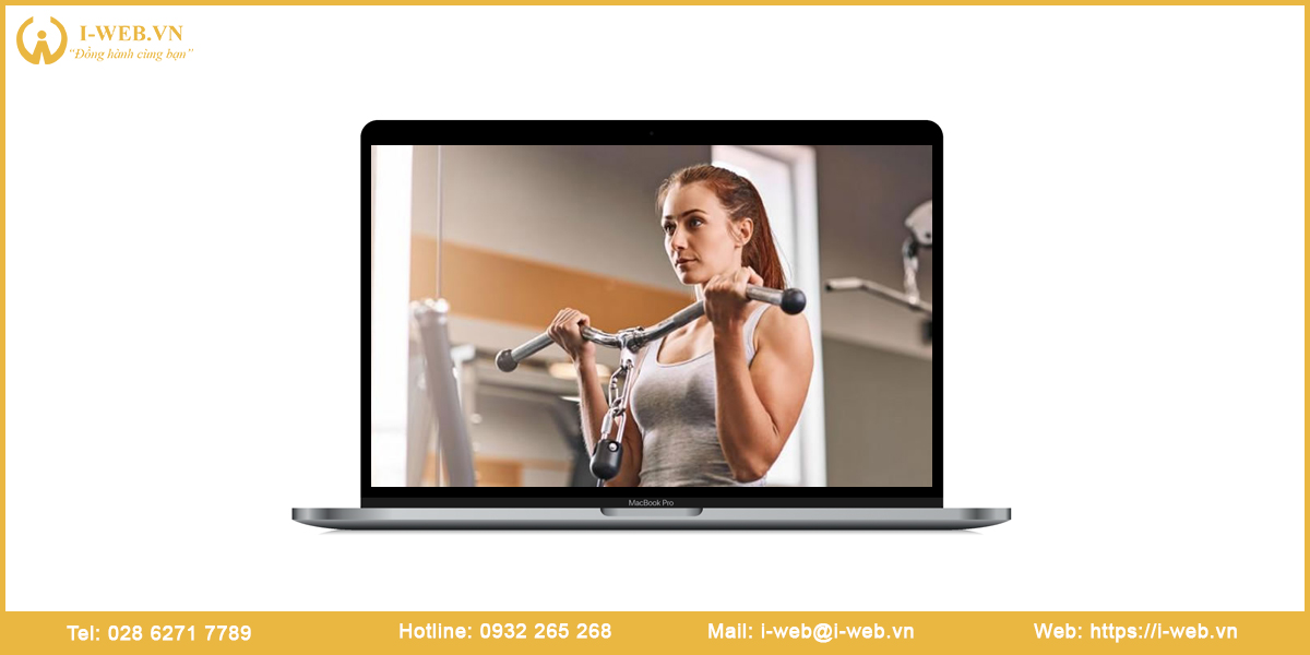 Lợi ích thiết kế website fitness