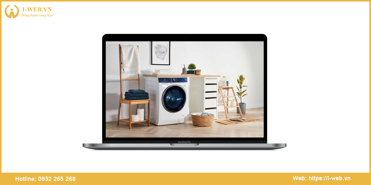 Lợi ích thiết kế web giặt sấy