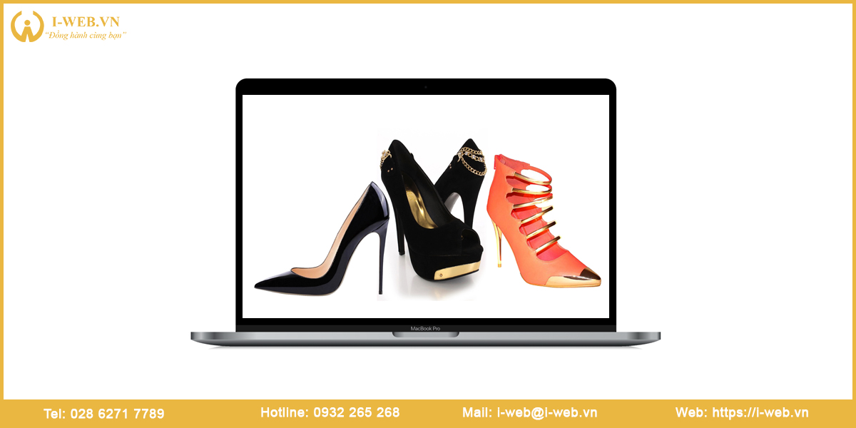 Lợi ích thiết kế website giày dép