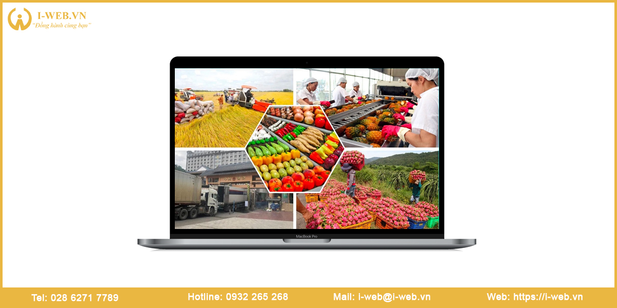 Lợi ích thiết kế web nông sản