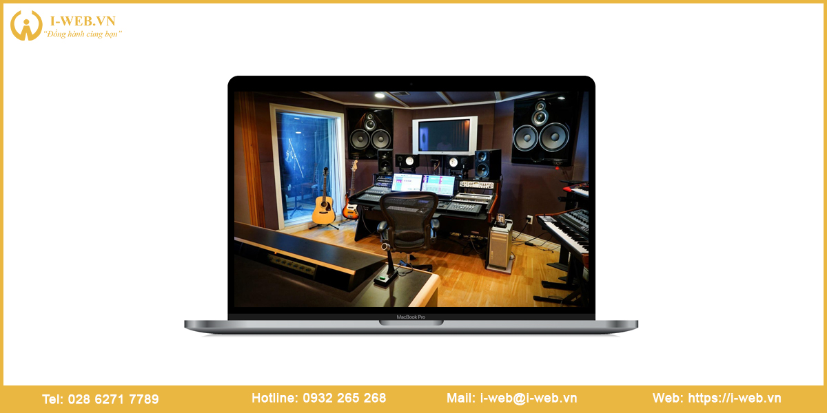 Lợi ích thiết kế website phòng thu âm