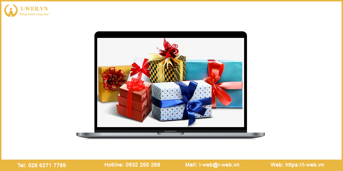 Lợi ích thiết kế website quà tặng