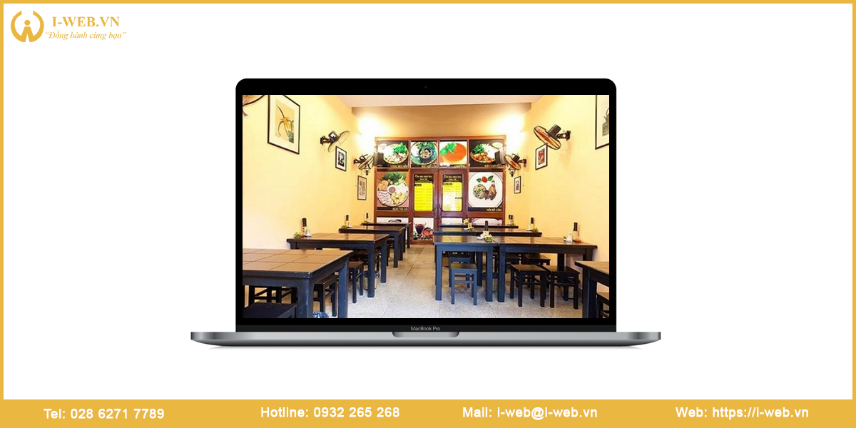 Lợi ích thiết kế web quán ăn