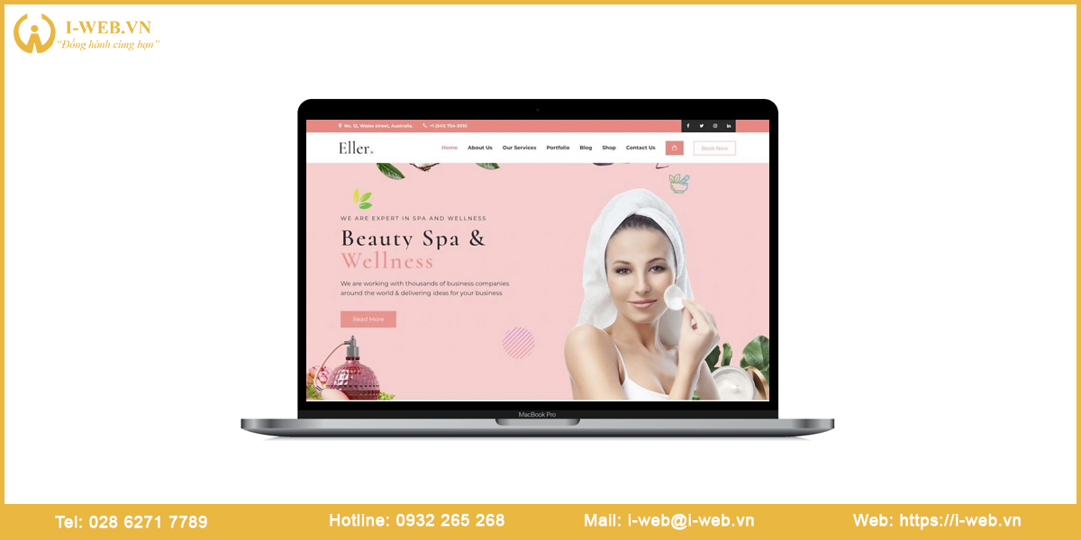 Lợi ích thiết kế website spa