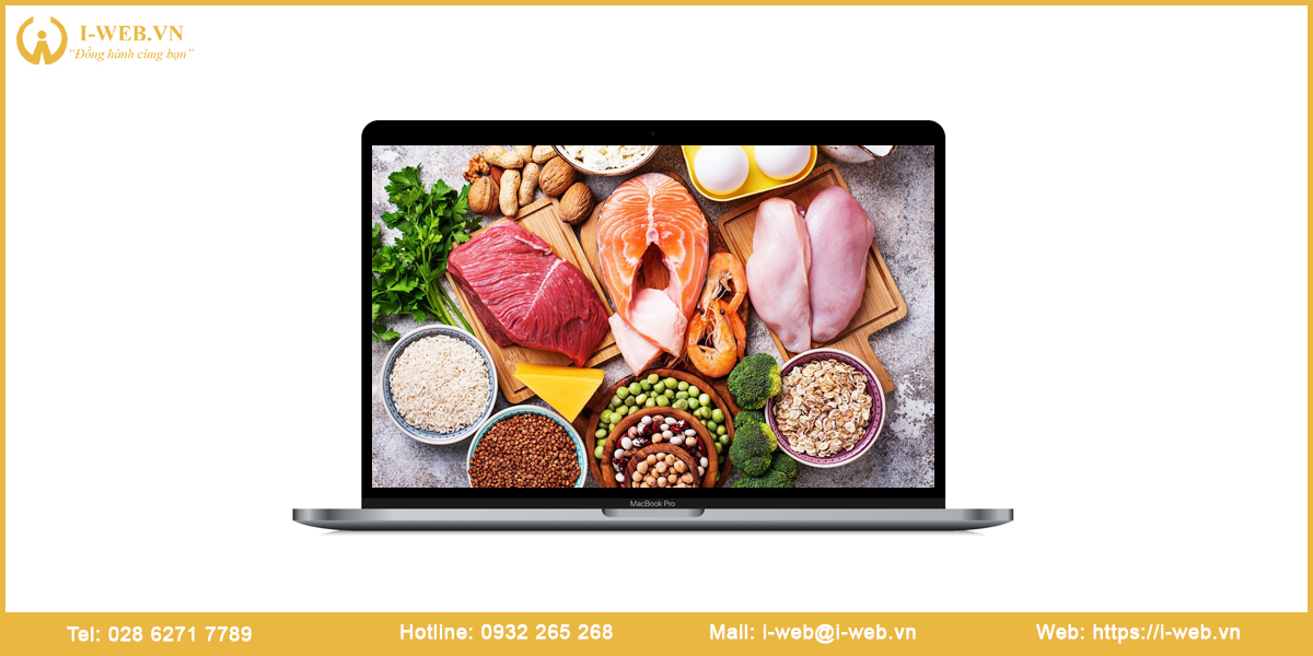 Lợi ích thiết kế web thực phẩm