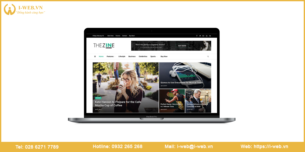 Lợi ích thiết kế website tin tức