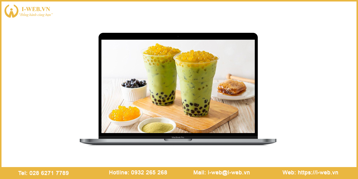 Lợi ích thiết kế web trà sữa