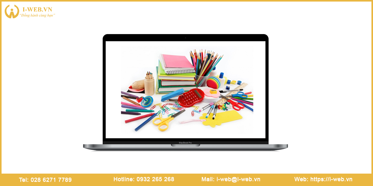 Lợi ích thiết kế website văn phòng phẩm