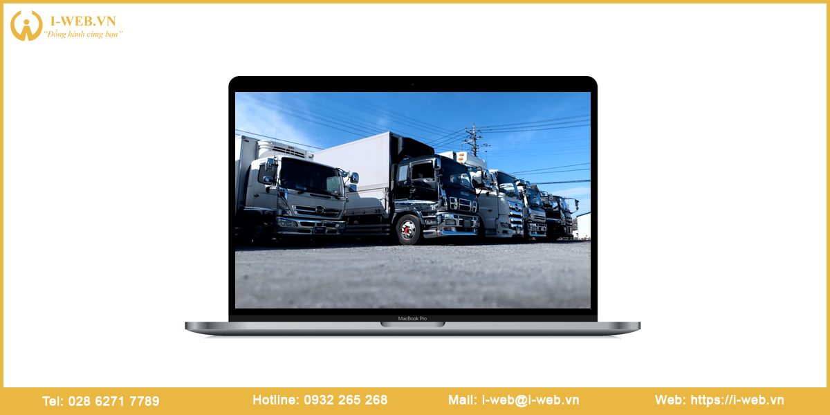Lợi ích thiết kế website xe tải