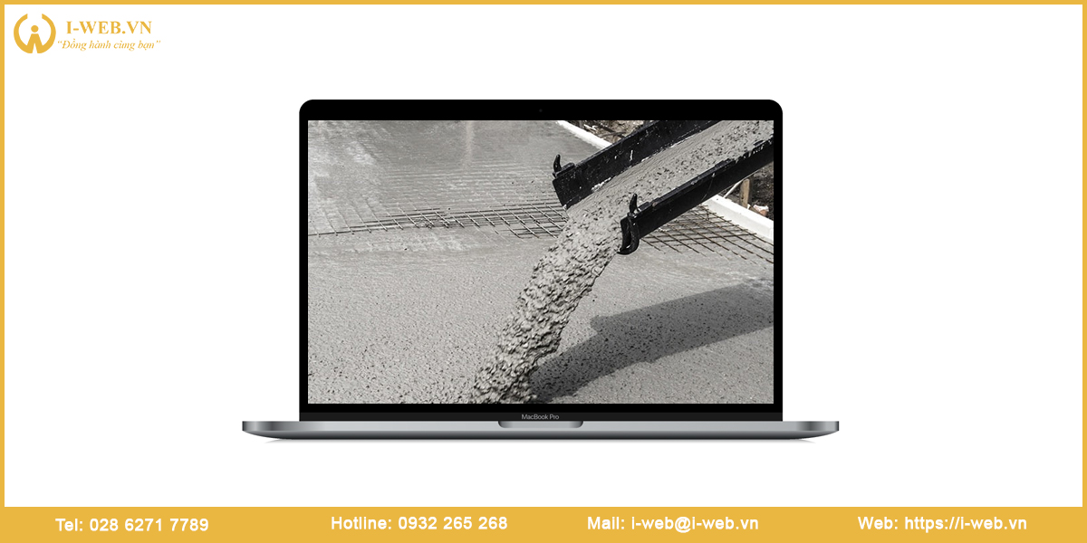 Lợi ích thiết kế website bê tông tươi