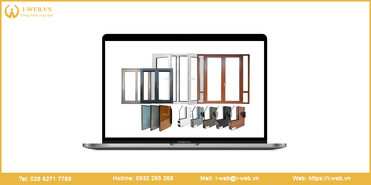 Lợi ích thiết kế web nhôm kính