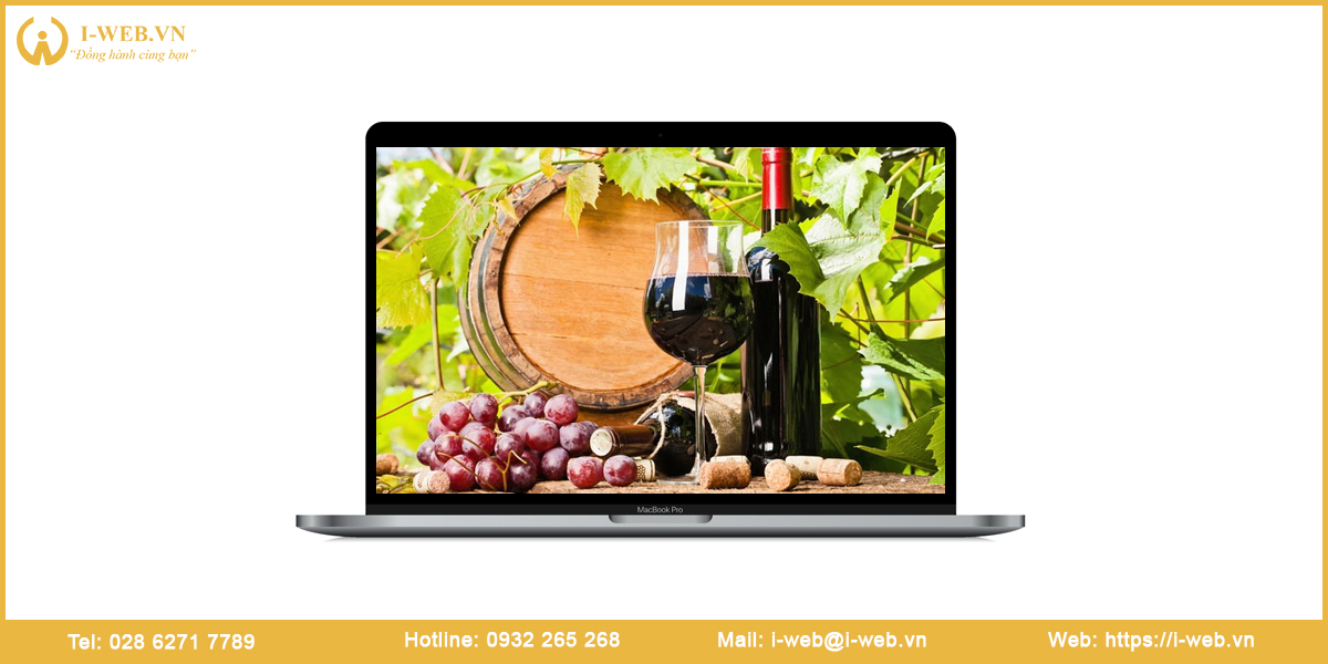 Lợi ích thiết kế website rượu vang