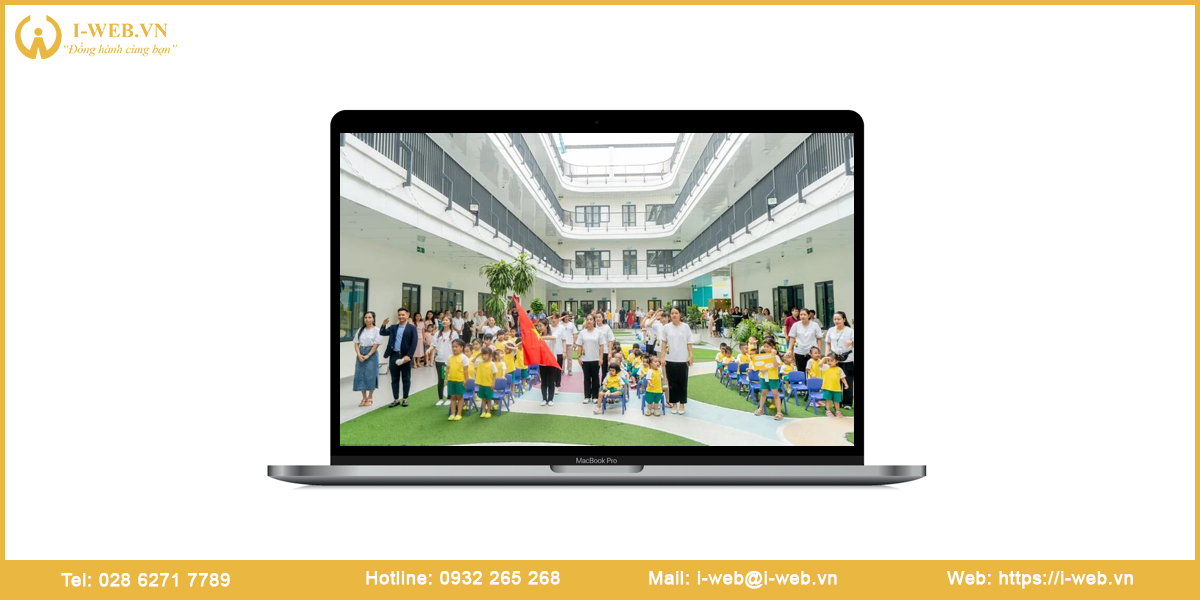 Lợi ích thiết kế website trường mầm non