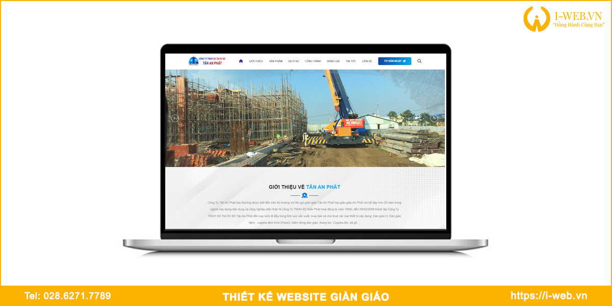 Lợi ích thiết kế web giàn giáo