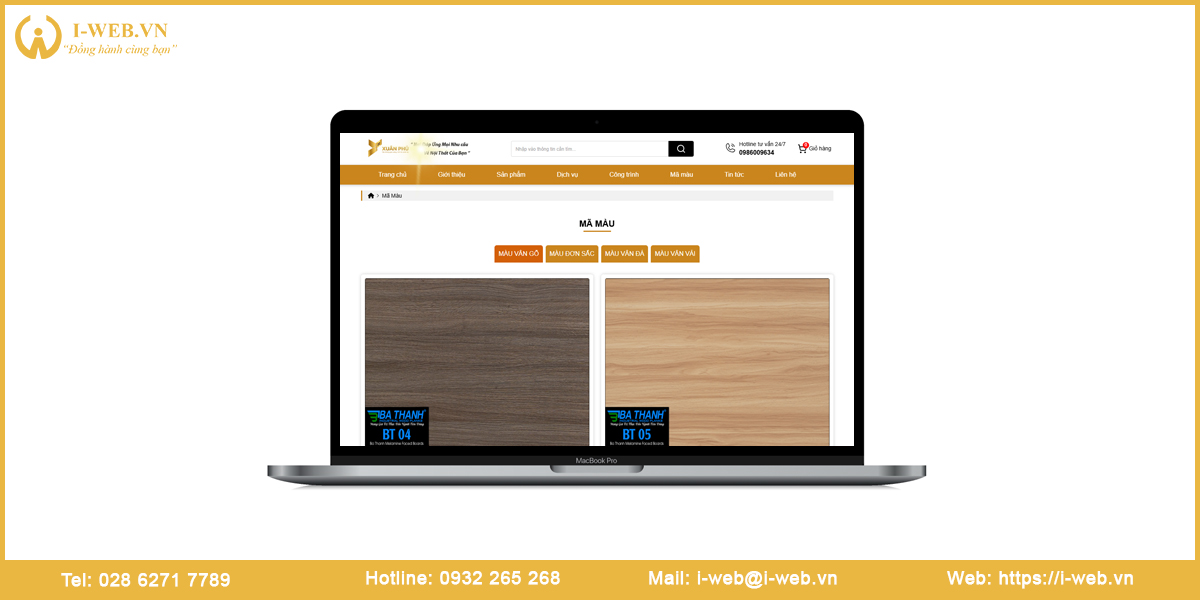 Lưu ý về chức năng website nội thất