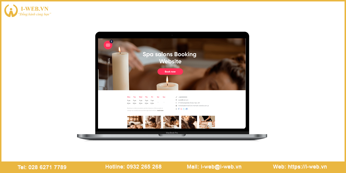 Lưu ý lựa chọn chức năng web spa