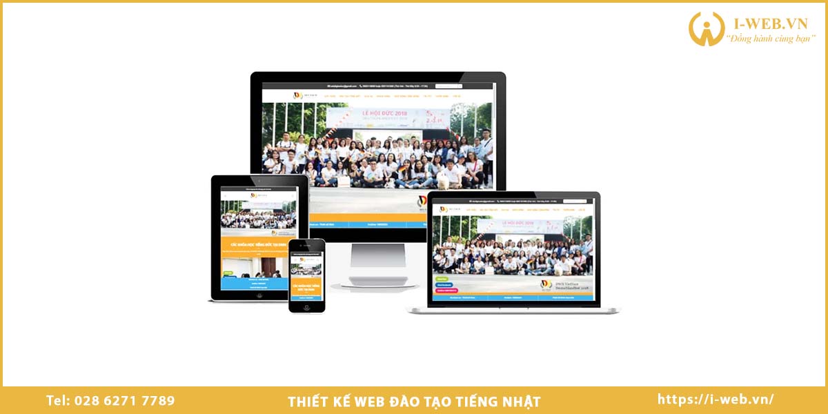 Lưu ý khi thiết kế web dạy tiếng Nhật